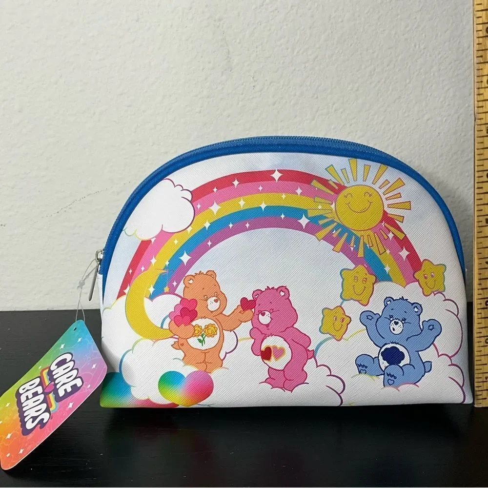 Care Bears Rainbow Pouch - Blue and White
